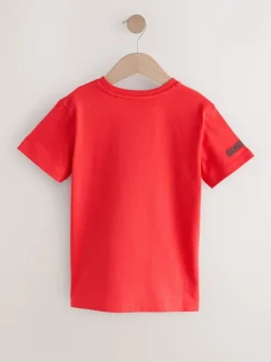 Rouge - T-shirt Mario Gaming (3-16ans)