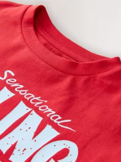 Rouge - T-shirt The Rolling Stones Band (3-16ans)