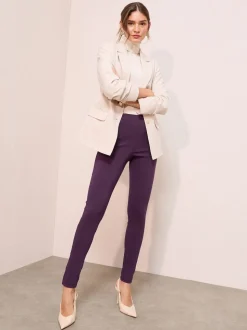 Rouge baie - Pantalon slim Friends Like These Sculpting extensible