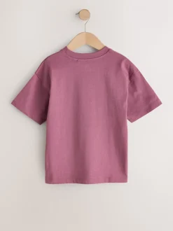 Rouge baie - T-shirt Manches courtes (3-16ans)