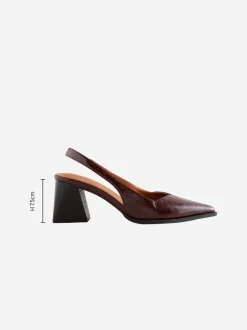 Rouge bordeaux - Chaussures à talons Forever Comfort® à bout pointu et à bride arrière