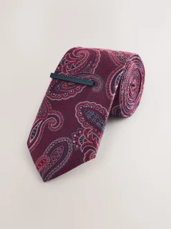 Rouge bordeaux - Cravate de modèle