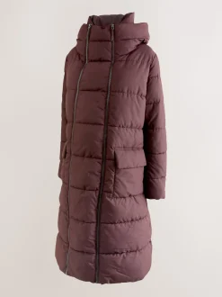 Rouge bordeaux - Manteau de grossesse Résistant à la douche