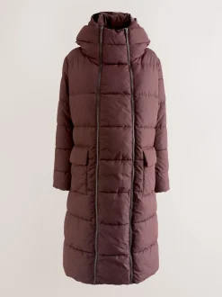 Rouge bordeaux - Manteau de grossesse Résistant à la douche