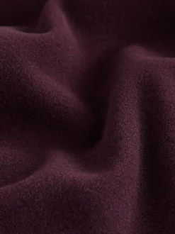 Rouge bordeaux - Polaire douce à col zippé