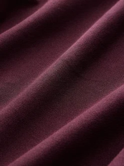 Rouge bordeaux - Slim Fit (Slim Fit) - Polo Manches courtes Pique