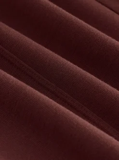 Rouge bordeaux - Survêtement en jersey haut de gamme