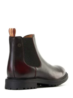 Rouge Bordo - Bottines Base London Roebuck Chelsea