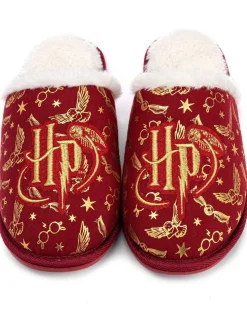 Rouge Harry Potter - Chaussons Vanilla Underground duveteux