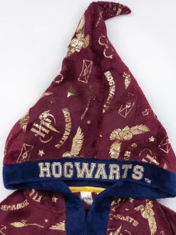 Rouge Harry Potter - Peignoir Vanilla Underground unisexe en polaire pour enfant