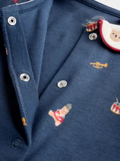 Rouge motif ours - Combinaisons de nuit pour bébé 3 Pack (0-2ans)