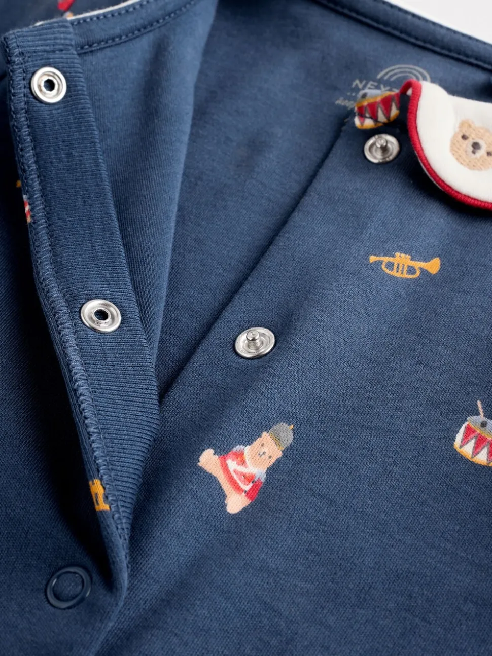 Rouge motif ours - Combinaisons de nuit pour bébé 3 Pack (0-2ans)