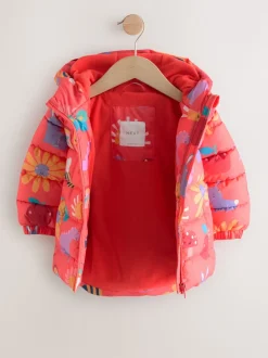 Rouge motif personnage - Résistant à la douche en polaire Doudounes ( mois3-7ans)