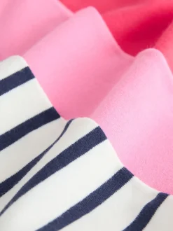 Rouge motif cœurs - Pack de shorts de cycle 3 (3mois-7ans)