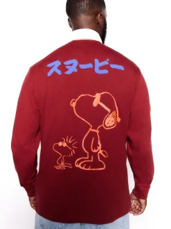 Rouge Snoopy - Maillot de rugby