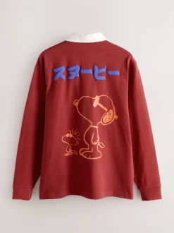 Rouge Snoopy - Maillot de rugby