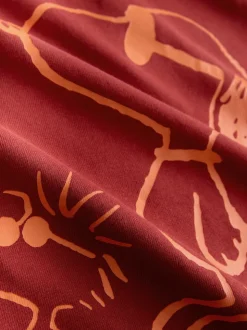 Rouge Snoopy - Maillot de rugby