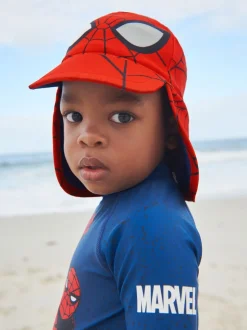 Rouge Spider-Man - Bonnet de bain Légionnaire (3mths-10yrs)