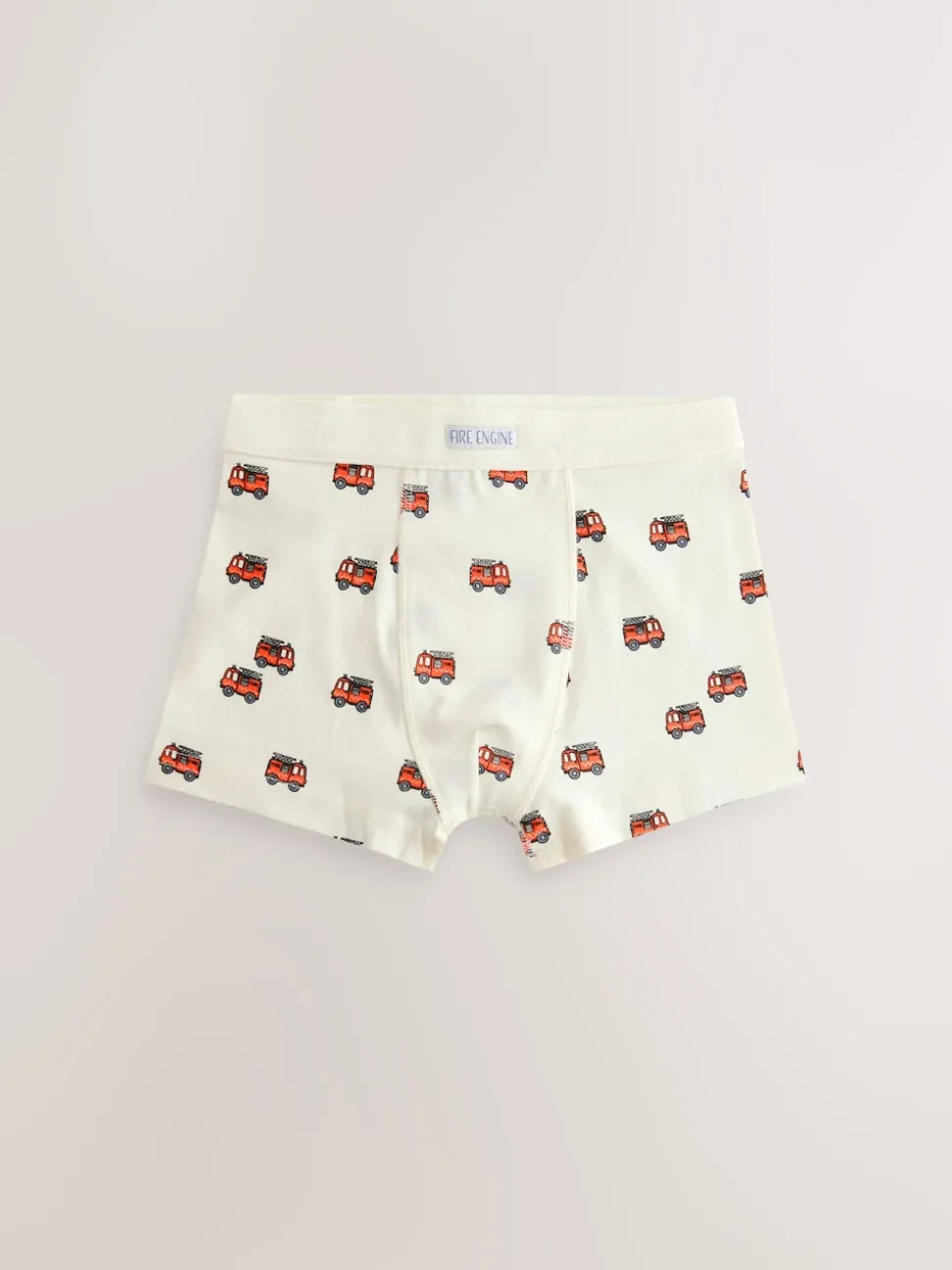 Rouge/bleu motif véhicules d'urgence - Boxers 7 Pack (1.5-12ans)
