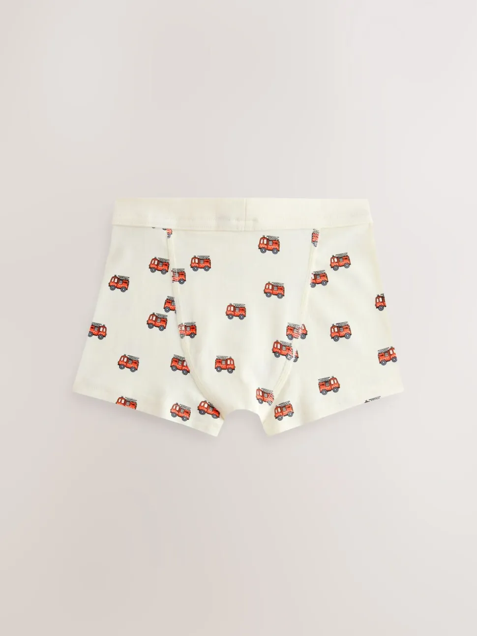 Rouge/bleu motif véhicules d'urgence - Boxers 7 Pack (1.5-12ans)