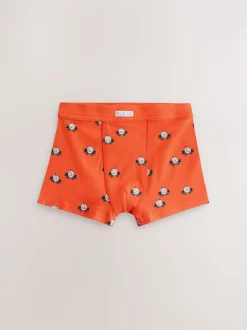 Rouge/bleu motif véhicules d'urgence - Boxers 7 Pack (1.5-12ans)