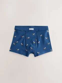 Rouge/bleu motif véhicules d'urgence - Boxers 7 Pack (1.5-12ans)