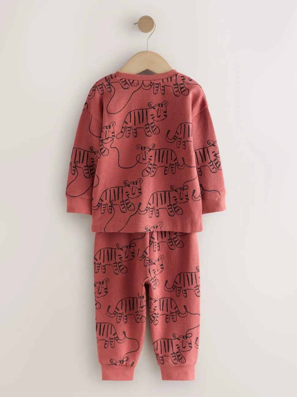 Rouge/bleu/violet - Lot de 3 pyjamas oversize (9mois à10ans)