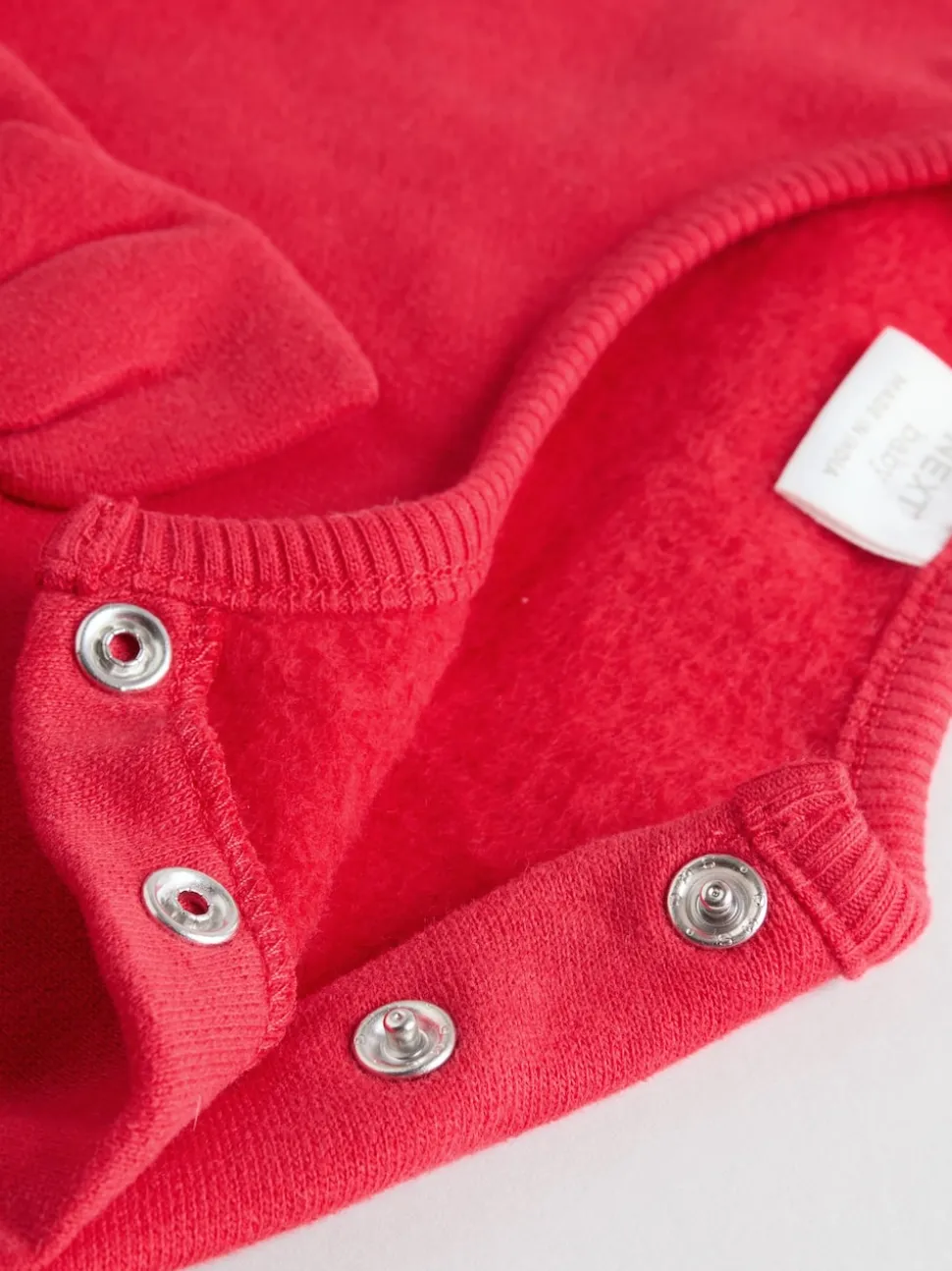 Rouge/crème - Ensemble 2 pièces avec pulls et leggings à nœud bébé (0mois-2ans)