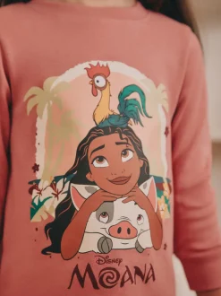 Rouge/Ecru - Lot de 2 pyjamas Moana Se blottir (9mois à10ans)