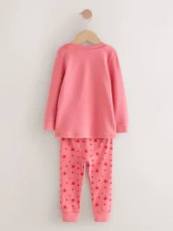 Rouge/Ecru - Lot de 2 pyjamas Moana Se blottir (9mois à10ans)