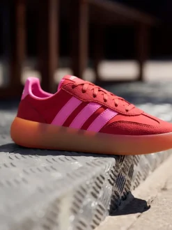 Rouge/Rose - Baskets adidas Barreda Decode Lace Junior