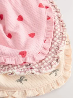 Rouge/Rose - Bébé BIBS 3 Pack