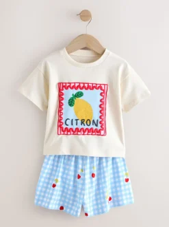 Rouge/rose Ma Cherie - Pyjama court 3 Pack (9mois-16ans)