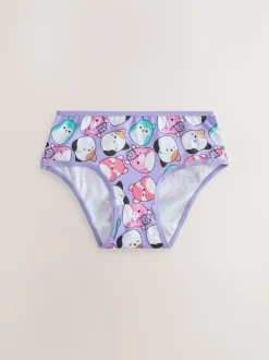 Rouge/vert - 100Caleçons en coton % Squishmallow 5 Lot (5-14ans)