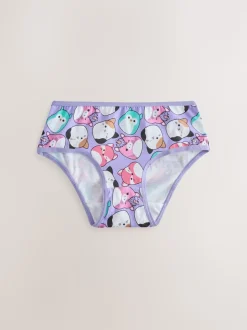 Rouge/vert - 100Caleçons en coton % Squishmallow 5 Lot (5-14ans)