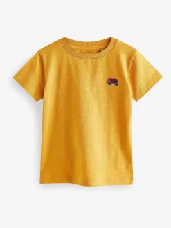 Rouge/vert - T-shirt Manches courtes 5 Pack (3mois-7ans)