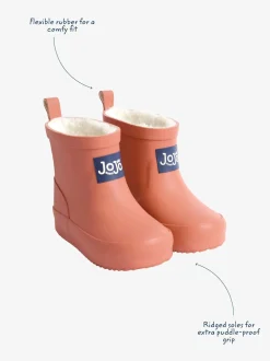 rouille - Bottes de bien-être JoJo Maman Bébé courtes doublées et confortables