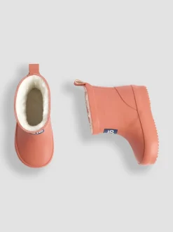 rouille - Bottes de bien-être JoJo Maman Bébé courtes doublées et confortables