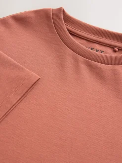 rouille - T-shirt oversize 100% coton (3-16ans)