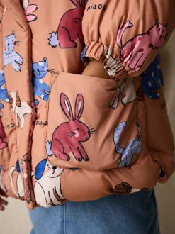 Rouille Personnage - Manteau imprimé Résistant à la douche (3mois-7ans)