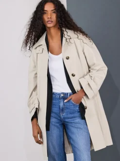 sable - Manteau Trench Dolly
