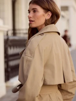 sable - N. Trench-coat haut de gamme