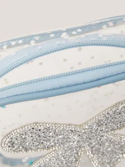 Sac à bandoulière Monsoon confettis à nœud transparent