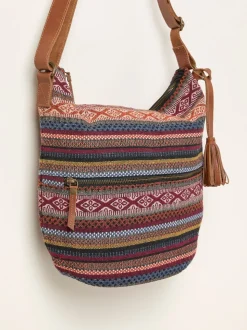 Sac à bandoulière tissé FatFace