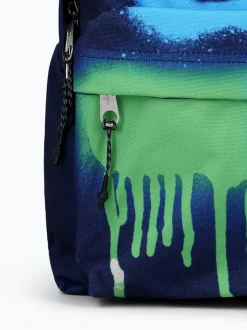 Sac à dos Hype Smiley bleu marine unisexe Spray