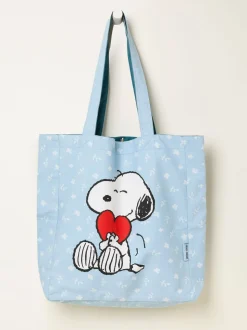 Sac cabas réversible FatFace Cœur Snoopy
