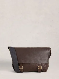 Sac messager en cuir White Stuff Connor