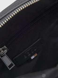 Sac zippé à logo BOSS Ray
