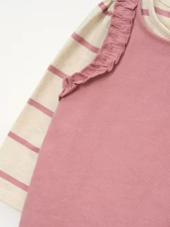 Salopette Angel & Rocket Mila à épaules volantées et body imprimé