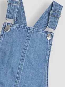 Salopette courte JoJo Maman Bébé en jean